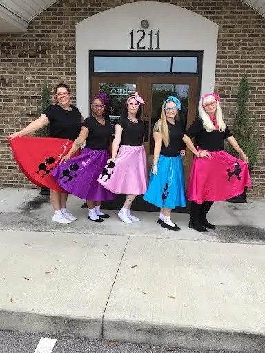 Office Halloween celebration