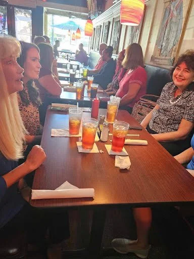 Staff lunch gathering